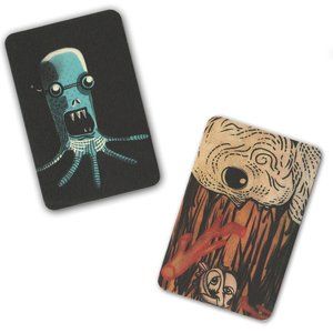 ART cards set of (2) two artistic cards | ART TAROT CARDS ILLUSTRATION D…